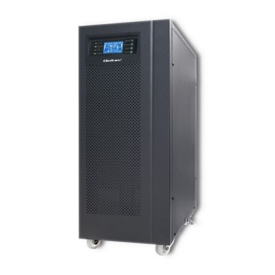 10. Qoltec Online-USV | Reine Sinuswelle | 10 kVA | 8 kW | LCD | USB