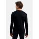 3. Odlo BL TOP Rundhals-Langarmshirt aus Merinowolle (260 g), Herren, Größe L, Schwarz