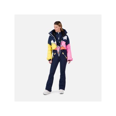 4. Rossignol W Booster 1/2 Zip Top Blau