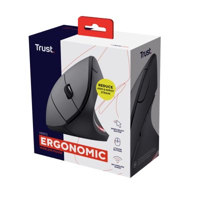 7. TRUST Verto Kabellose ergonomische Maus