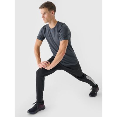 2. Schnelltrocknendes Herren-Trainingsshirt (Standardgröße) 4F 4FWAW24TFTSM1003-22M