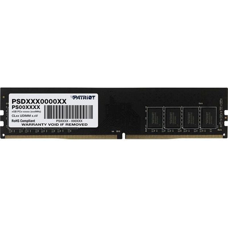 Patriot Signature Series DDR4 8 GB (1 x 8 GB) 3200 MT/s UDIMM Single PSD48G32002
