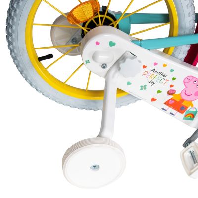 14. Toimsa-Kinderfahrrad 16" Peppa Pig grün