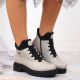 20. Wasserdichte, komfortable Damen-Winterstiefeletten in Beige Rieker Y3163-60