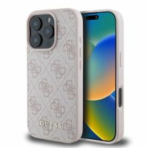 Guess 4G Classic Hülle für iPhone 16 Pro Max – Rosa