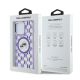 5. Karl Lagerfeld IML Monogram Karl & Choupette Head MagSafe Hülle für iPhone 15 Pro – Lila