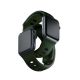13. 3mk Silikon- Watch für Apple Watch 42 / 44 / 45 / 49 mm – Grün