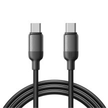 Joyroom S-A62 Lively Series 60W Schnelllade-Datenkabel (USB-C auf USB-C) 1,2 m – Schwarz