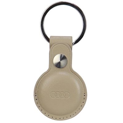 5. Audi AirTag-Hülle aus Kunstleder – Beige