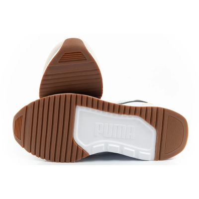 9. Puma Herren-Sportschuhe Sneaker R78 Lightwind bequem modisch beige weiß