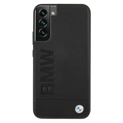 3. Schutzhülle für Samsung Galaxy S22+ mit BMW Signature-Logo-Aufdruck, Schwarz
