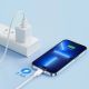 7. Joyroom Long-Lasting Series A9 USB-A / Lightning 2,4A-Kabel 1 m – weiß