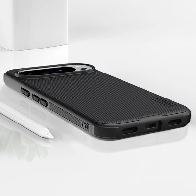 18. Nillkin Super Frosted Shield Pro Hülle für Google Pixel 10/10 Pro – Schwarz