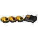 28. DEWALT DCK305P3T Elektrowerkzeug-Kombinationsset (DCF887+DCH273+DCG405)
