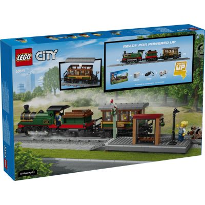 6. LEGO City 60511 – Retro-Zug mit Dampflokomotive