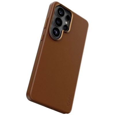 2. CARE by PanzerGlass Solo Qi Hülle für Samsung Galaxy S26 Ultra – Braun