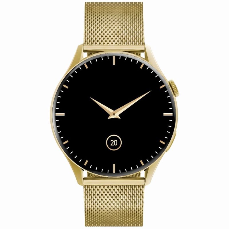 11. Smartwatch Gravity Gold Strap + Bracelet GT11-2