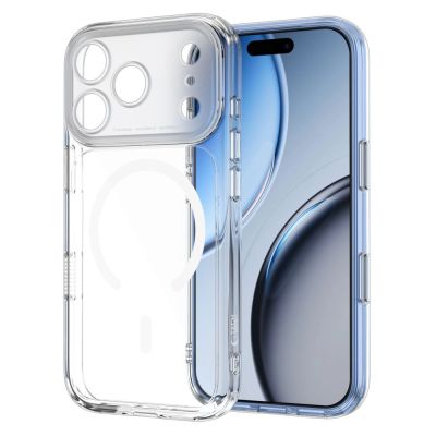 2. Tech-Protect MagPeak MagSafe CC Hülle für iPhone 17 Pro / 18 Pro – Transparent