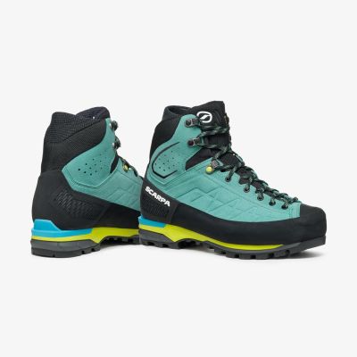 5. SCARPA Schuhe ZODIAC TECH GTX Women-Waterfall-Black-38