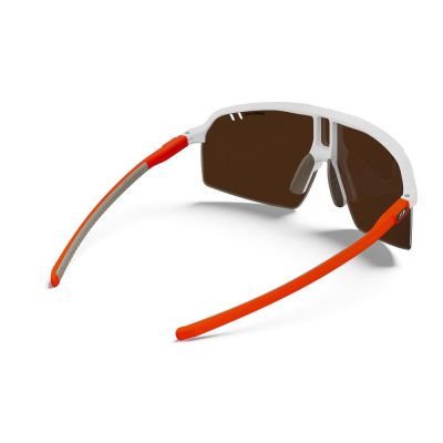 5. JULBO INTENSITY Brillen, weiß und orange