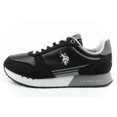 2. US Polo Assn Sportschuhe, Sneaker für Herren, modisch, bequem, schwarz