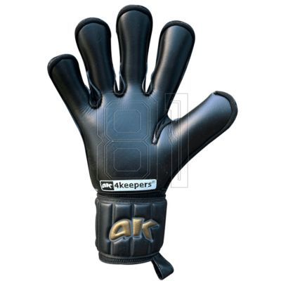 6. 4keepers Champ Gold Black VI RF2 M S906441 goalkeeper gloves