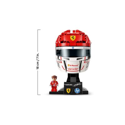 5. LEGO Editions 43014 – Charles-Leclerc-Helm Scuderia Ferrari HP