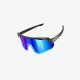 2. SUPACaz ORBITRON Brille, Mattschwarz, MauiBlueLazer