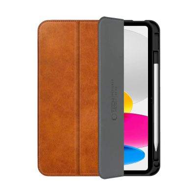 4. Tech-Protect Fleece-Hülle für iPad 10,9" (10/2022) und 11" (11/2025) – Braun
