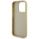 7. Karl Lagerfeld Wrinkled Metal Signature iPhone 15 Pro Hülle - Gold