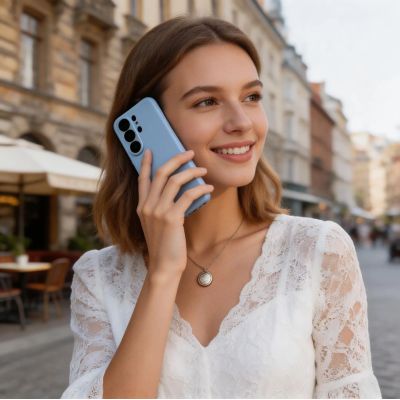 5. Tech-Protect Silikon-MagSafe-Hülle für Samsung Galaxy S26 Ultra – Blau