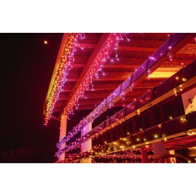 Intelligente Twinkly LED-Eiszapfen 190 RGB 5 x 0,7 m