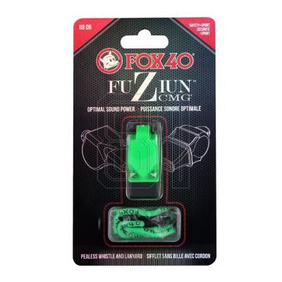 3. Whistle Fox 40 Fuziun CMG green
