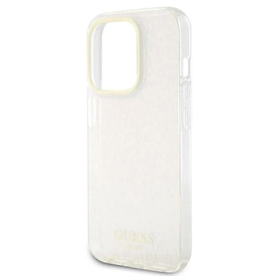6. Guess GUHCP15LHDECMP iPhone 15 Pro 6,1" rosa/rosa Hardcase IML Faceted Mirror Disco Iridescent