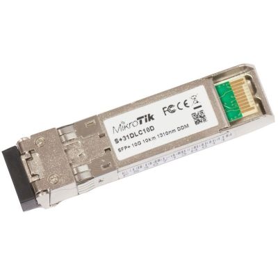 2. Mikrotik S+31DLC10D Netzwerk-Transceiver-Modul 10000 Mbit/s SFP+ 1310 nm Glasfaser