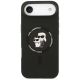 3. Karl Lagerfeld Silikon Karl&Choupette Ring MagSafe Hülle für iPhone 17 Air - Schwarz