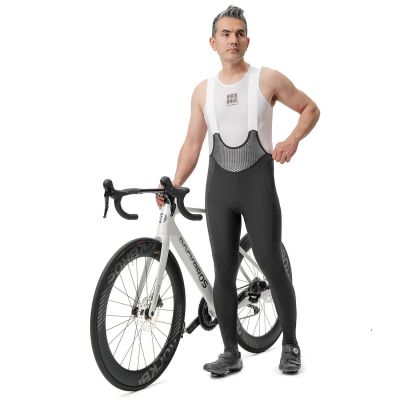 5. Rockbros TLCK001-1 ROAD TO SKY Herren-Radhose mit Sitzpolster, Größe L, Schwarz