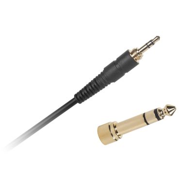 3. Krüger&Matz Monitor-Kopfhörer mit Kabel und Kopfbügel, Schwarz