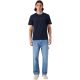 5. Herren Champion Kurzarm-T-Shirt Marineblau 222992 BS501