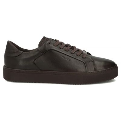 3. Herren-Sneaker aus braunem Leder, Modell Filippo MP8274
