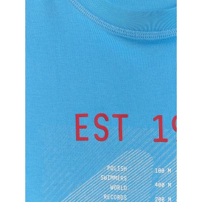 8. Herren-T-Shirt mit Aufdruck, regulär, Größe 4F 4FRSS26TTSHM4039-33S