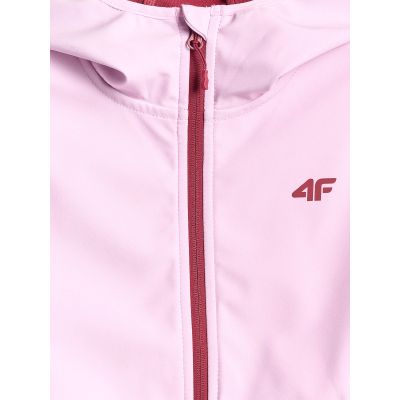 8. Softshelljacke für Mädchen, winddichte Membran 5000, Größe 4F 4FJWSS26TSOFF478-47S