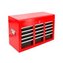AWTOOLS Werkzeugkasten aus Metall, 9 Schubladen, 60 x 26 x 39 cm