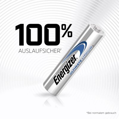 11. Energizer AAA Micro Ultimate Lithiumbatterie (10 Stück)