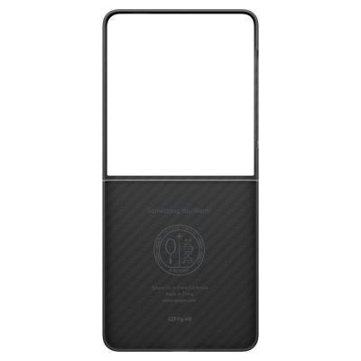 5. Spigen AirSkin Aramid Case für Samsung Galaxy Z Flip 7 - Schwarz