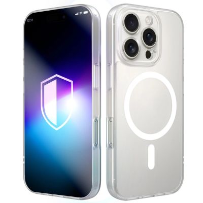 3mk Misty MagCase für iPhone 16 Pro – Weiß