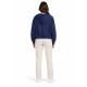 5. Damen-Kapuzenpullover mit Umschlagform aus sehr weichem Strickmaterial 4F 4FWAW26TSWSF2661-31S