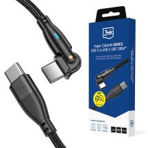 3mk Hyper Cable N-SERIES USB-C / USB-C 1m PD 3.0 QC 3.0 20V / 5A 100W - schwarz