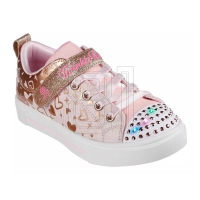 5. Skechers S Lights® Twinkle Sparks Heather Charm Jr 314787L-LPRG LT Schuhe