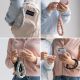 5. Ringke Handyhalter & Handschlaufe mit Polsterung – Pink